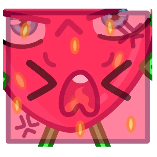 🤬 Эмодзи «Клубнично» для Telegram