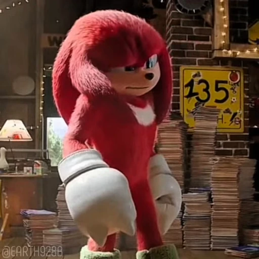 😬 Стикер «Knuckles» для Telegram