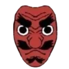 👺 Эмодзи «𝗗𝗲𝗺𝗼𝗻 𝘀𝗹𝗮𝘆𝗲𝗿 𝗯𝘆» для Telegram