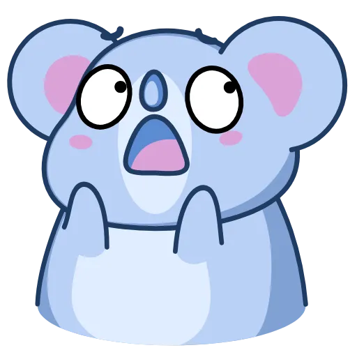 😳 Эмодзи «Koala Alla» для Telegram