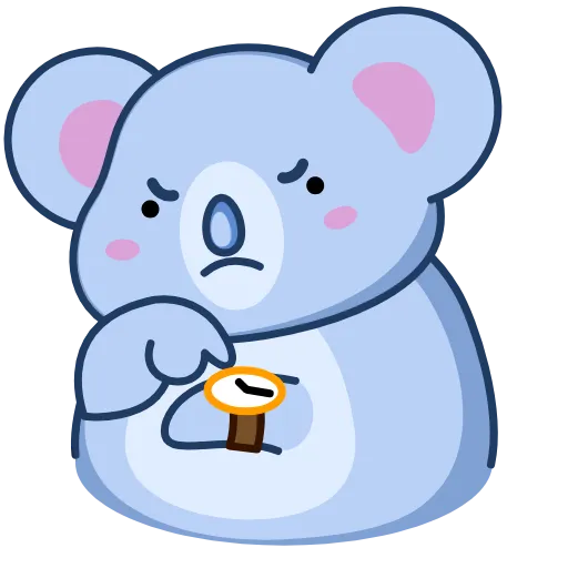😡 Эмодзи «Koala Alla» для Telegram