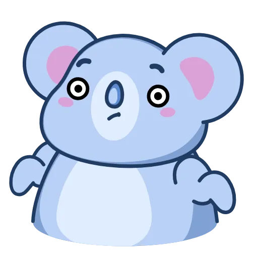 🤷‍♂ Эмодзи «Koala Alla» для Telegram