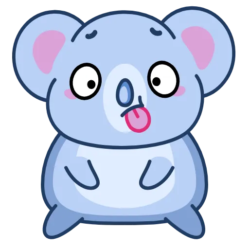 🤪 Эмодзи «Koala Alla» для Telegram