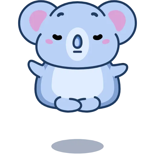 🧘‍♀️ Эмодзи «Koala Alla» для Telegram