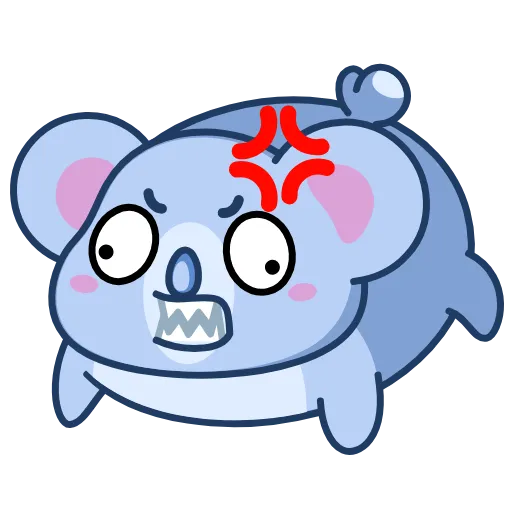 😠 Эмодзи «Koala Alla» для Telegram
