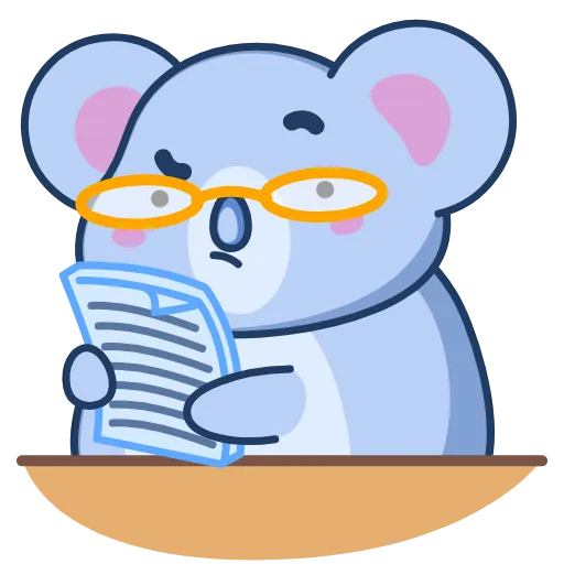 😠 Эмодзи «Koala Alla» для Telegram