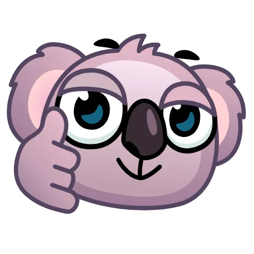 🤙 Стикер «Koala Emoji» для Telegram
