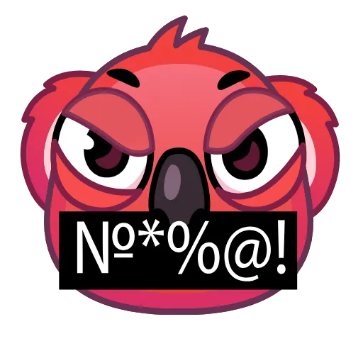 🤬 Стикер «Koala Emoji» для Telegram