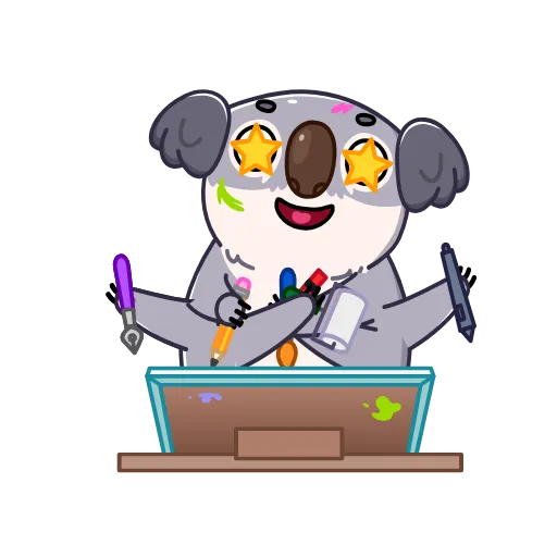 🤩 Эмодзи «Kozy Koala» для Telegram