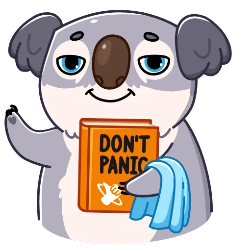 ☝️ Эмодзи «Kozy Koala» для Telegram