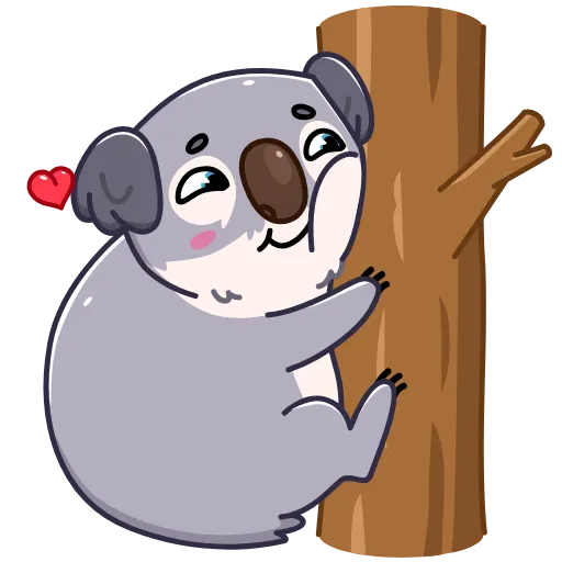 🥰 Эмодзи «Kozy Koala» для Telegram