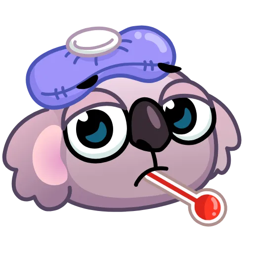 🤒 Эмодзи «Koala Emoji» для Telegram