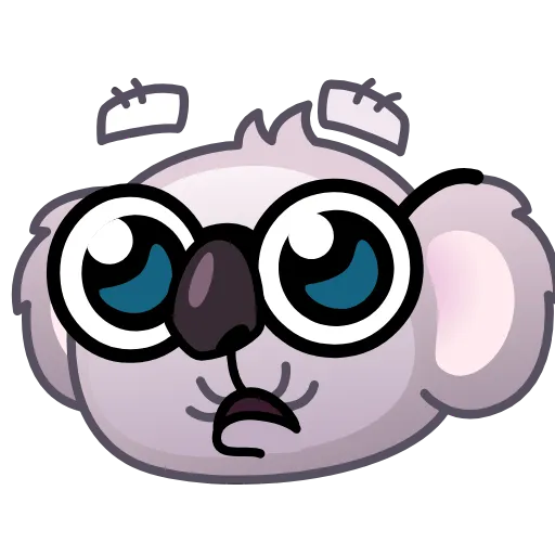 👴 Эмодзи «Koala Emoji» для Telegram