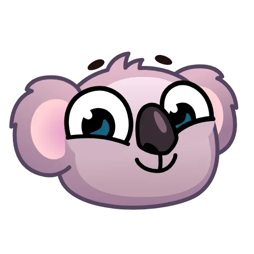 😘 Эмодзи «Koala Emoji» для Telegram