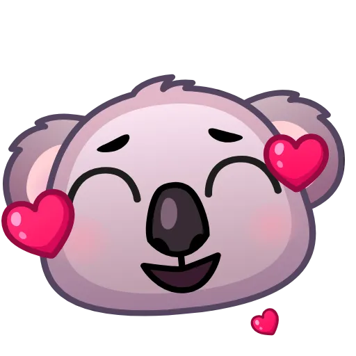 🥰 Эмодзи «Koala Emoji» для Telegram