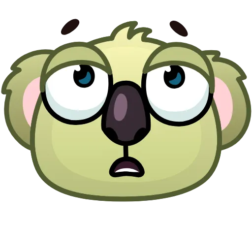🤢 Эмодзи «Koala Emoji» для Telegram