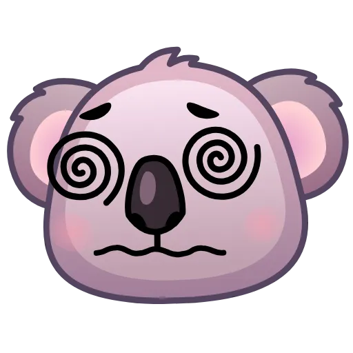 😵‍💫 Эмодзи «Koala Emoji» для Telegram