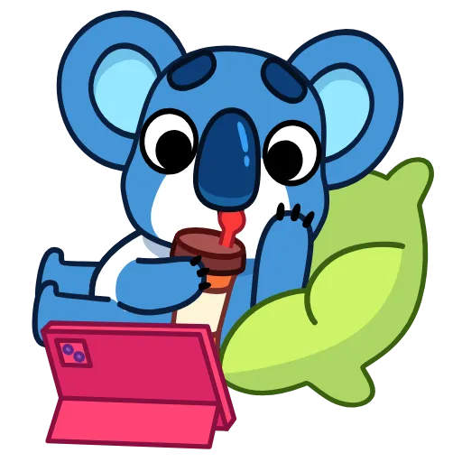 ⭐ Эмодзи «Коала» для Telegram