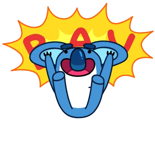 ⭐ Эмодзи «Коала» для Telegram