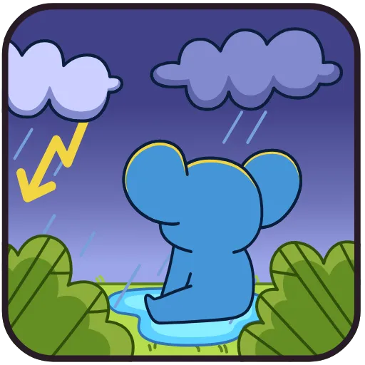 ⭐ Эмодзи «Коала» для Telegram