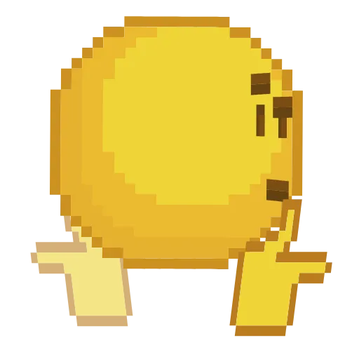 🤔 Эмодзи «Dcode Emoji Пиксельные» для Telegram