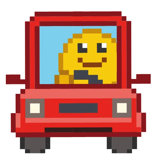 🚘 Эмодзи «Dcode Emoji Пиксельные» для Telegram