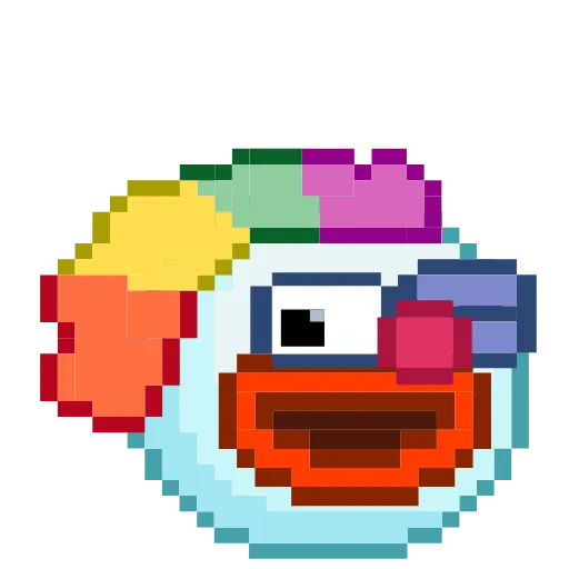 🤡 Эмодзи «Dcode Emoji Пиксельные» для Telegram