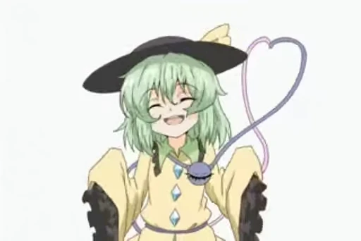 🌟 Стикер «Koishi Komeiji» для Telegram