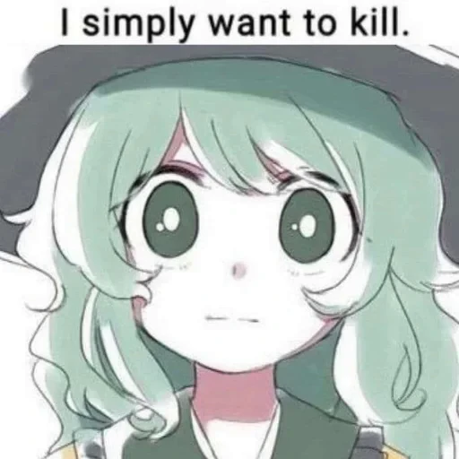 😜 Стикер «Koishi Komeiji» для Telegram