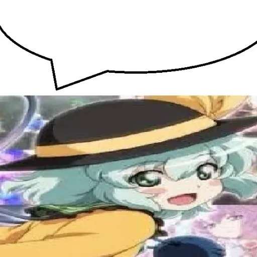 🥴 Стикер «Koishi Komeiji» для Telegram