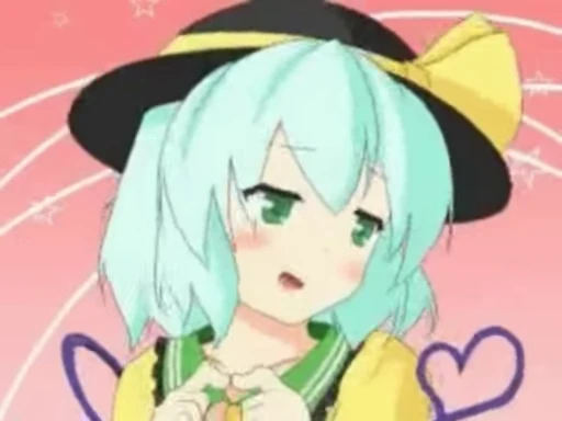🌟 Стикер «Koishi Komeiji» для Telegram