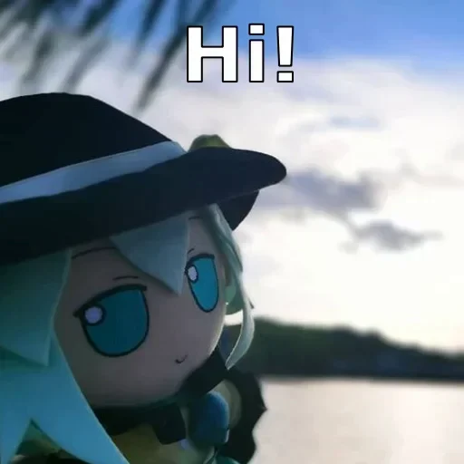 👋 Стикер «Koishi Komeiji» для Telegram