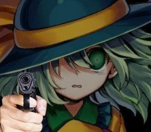 🔫 Стикер «Koishi Komeiji» для Telegram