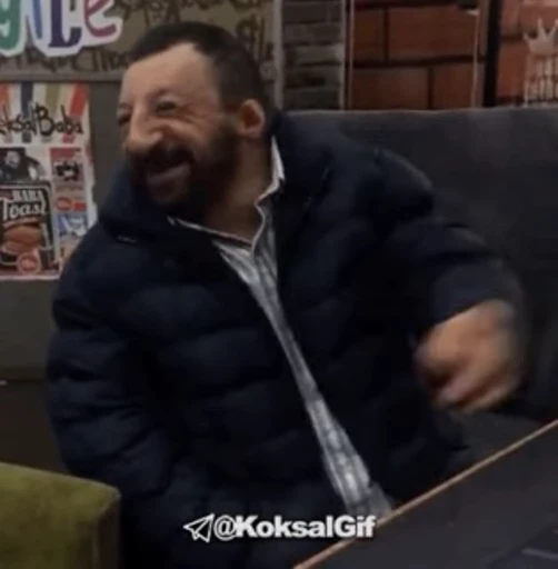 😂 Стикер «Koksal Laughs» для Telegram