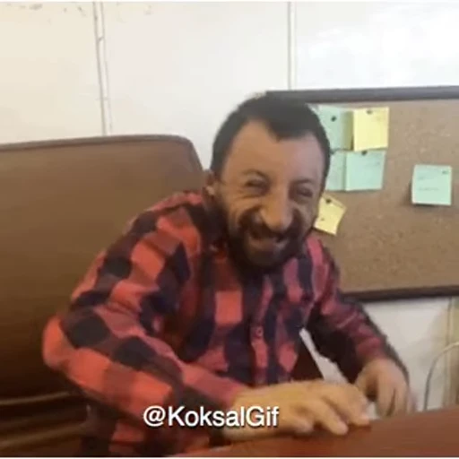 😂 Стикер «Koksal Laughs» для Telegram