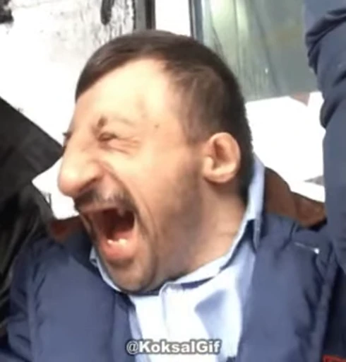 😂 Стикер «Koksal Laughs» для Telegram