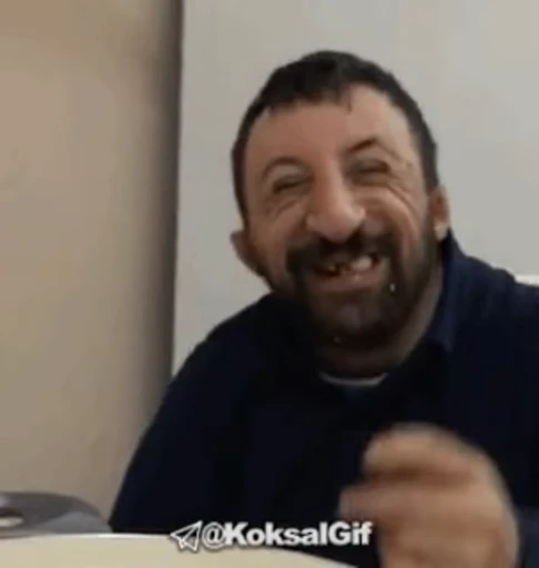 😂 Стикер «Koksal Laughs» для Telegram