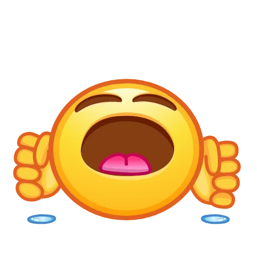 😭 Стикер «Retro Kolobok Emoji» для Telegram