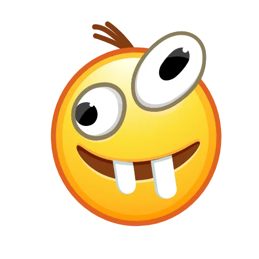 🤪 Стикер «Retro Kolobok Emoji» для Telegram