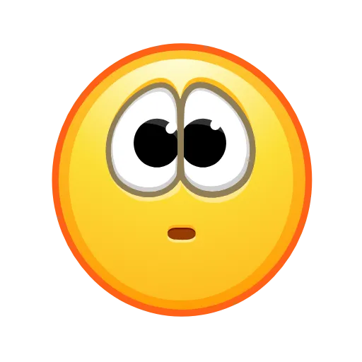 🤫 Стикер «Retro Kolobok Emoji» для Telegram