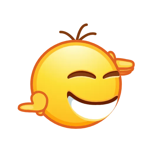 💃 Стикер «Retro Kolobok Emoji» для Telegram