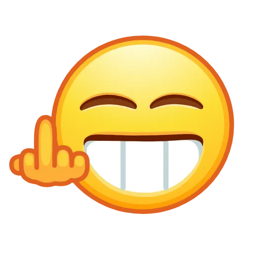 🖕 Стикер «Retro Kolobok Emoji» для Telegram