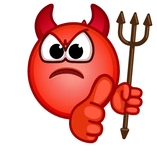 😈 Стикер «Retro Kolobok Emoji» для Telegram