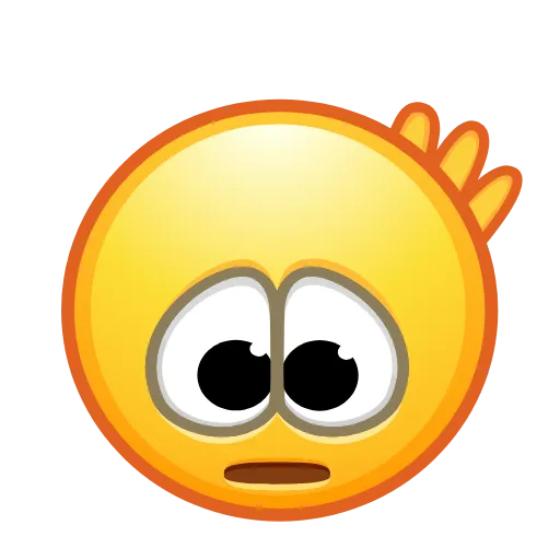 🥺 Стикер «Retro Kolobok Emoji» для Telegram