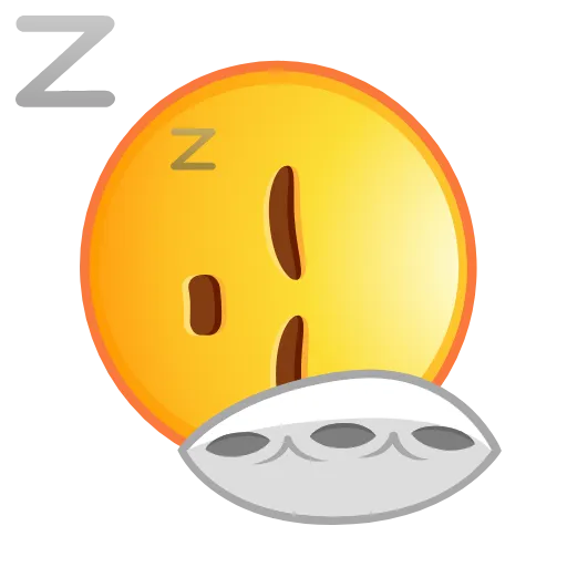😴 Стикер «Retro Kolobok Emoji» для Telegram