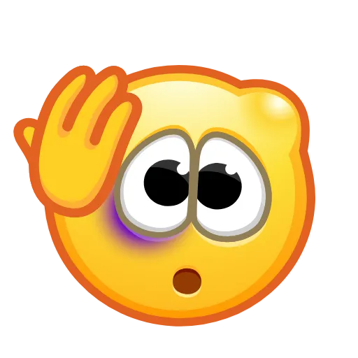 🤕 Стикер «Retro Kolobok Emoji» для Telegram