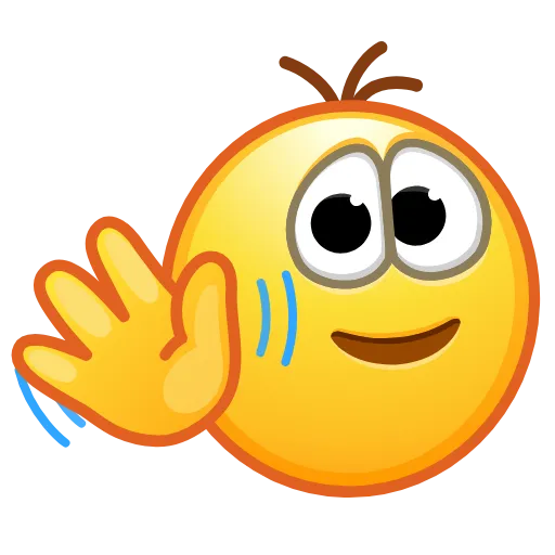 👋 Стикер «Retro Kolobok Emoji» для Telegram