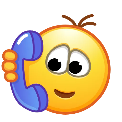 📞 Стикер «Retro Kolobok Emoji» для Telegram