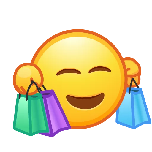 🛍 Стикер «Retro Kolobok Emoji» для Telegram