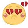 💔 Эмодзи «Komokemoji» для Telegram